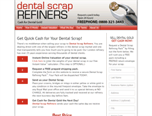 Tablet Screenshot of dentalscraprefiners.com